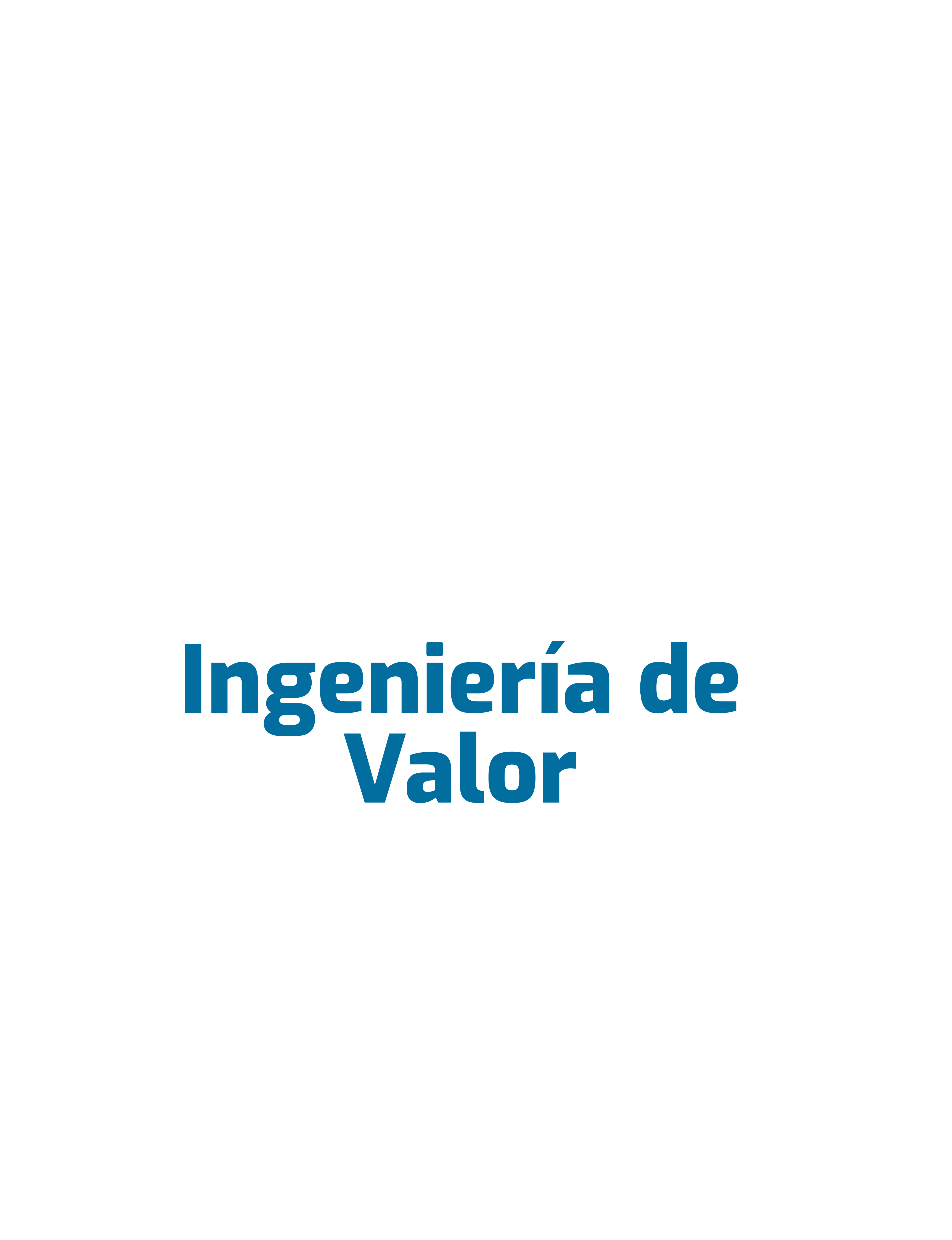 Ingeniería de valor 1